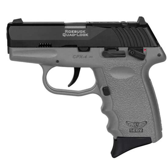 Handguns SCCY 2.96" 380ACP SCCY CPX-4CBSGRDRG3       380 2.96 10R SF BLK/SGRY • Model: 2.96"