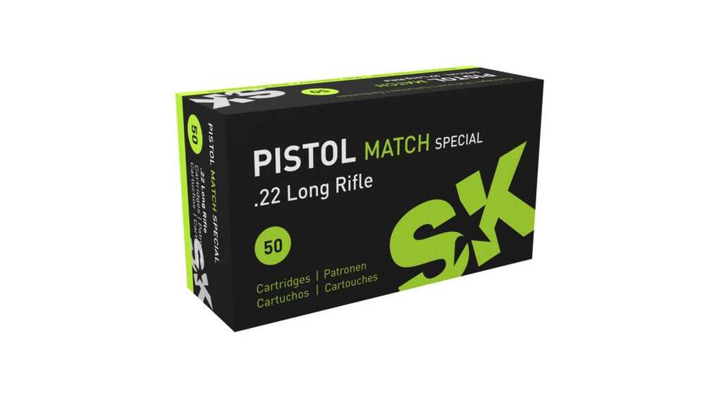 Ammunition SK Ready Series 22LR SK .22LR PISTOL MATCH SPECIAL 50 RNDS AMMO • Model: Ready Series