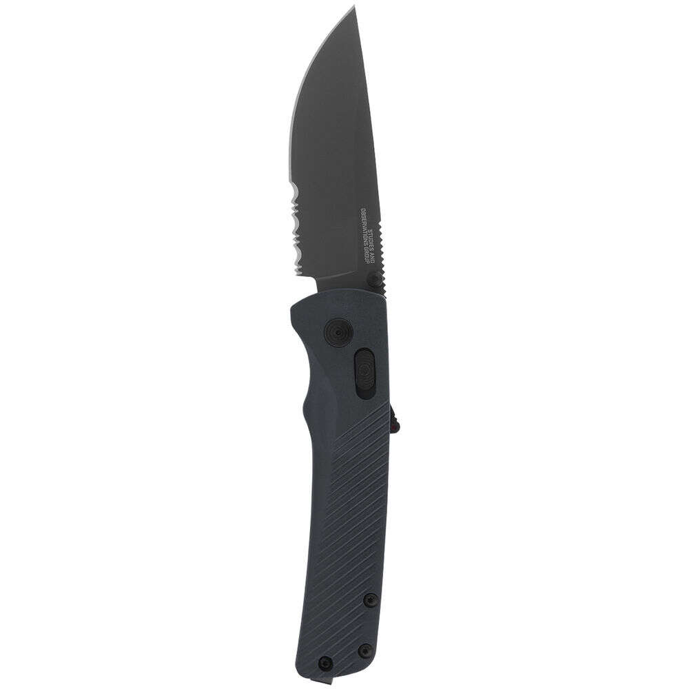 Knives SOG 4.50" FLASH AT URBAN GREY PART SERRATED FLD • Model: 4.50"