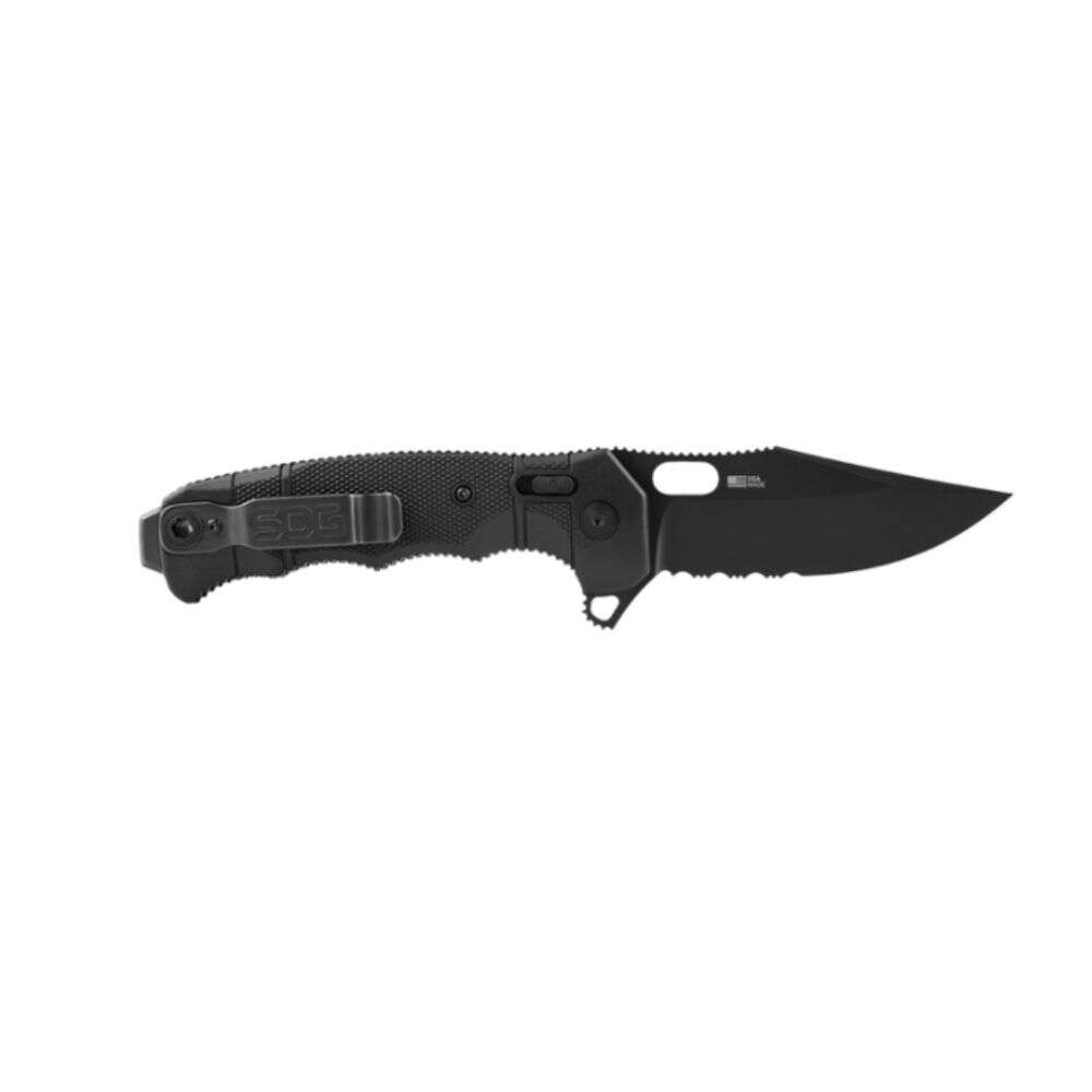 Knives SOG 4.50" SEAL XR PARTIALLY SERRATED USA FLD