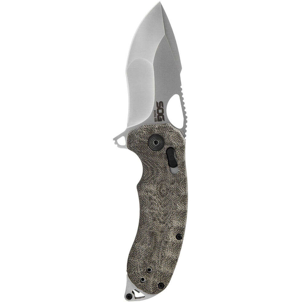 Knives SOG 4.50" KIKU XR SATIN FOLDING KNIFE