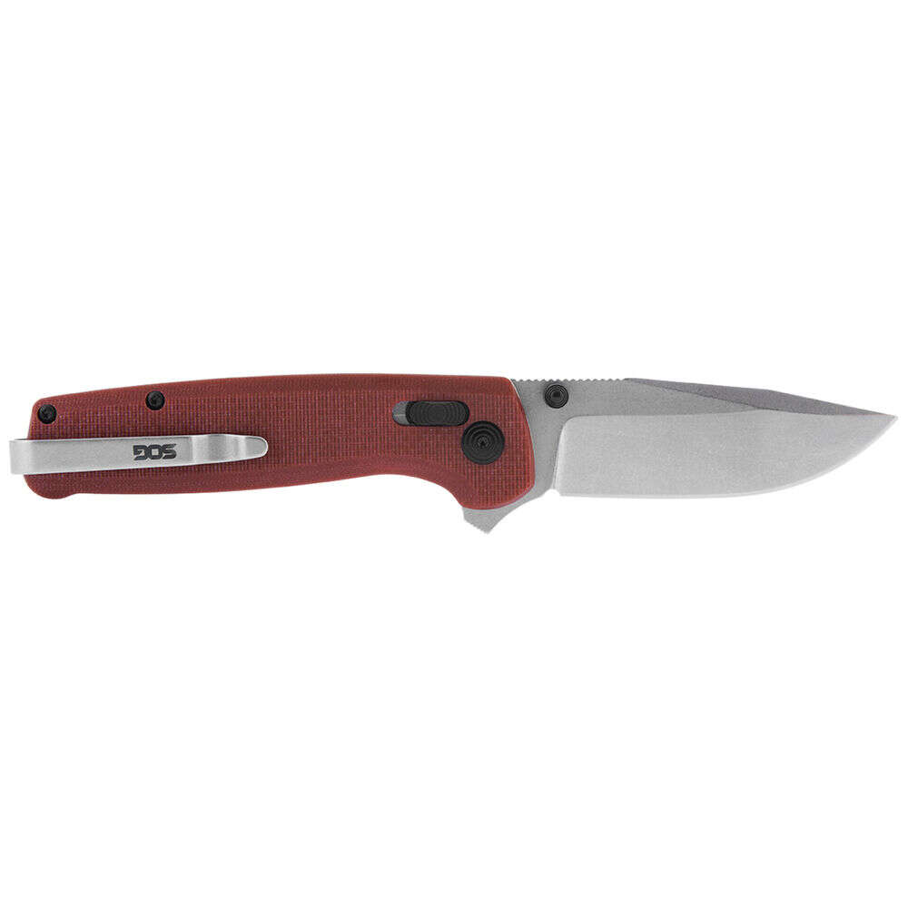 Knives SOG 4.50" TERMINUS XR G10 CRIMSON FOLDING KNIFE • Model: 4.50"