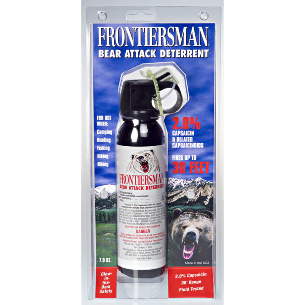 Non Lethal Defense Sabre Frontiersman SABRE 7.9 OZ BEAR SPRAY