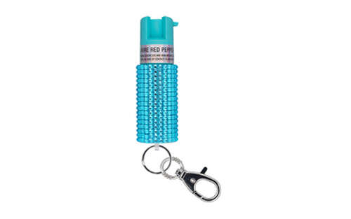 Non Lethal Defense Sabre Jeweled SABRE JEWELED SPRAY W/KEY RING TEAL