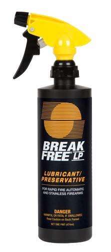 Cleaning Equipment Safariland Ready Series BREAK FREE LUBRICANT/PRESERV. PINT W/SPRAY