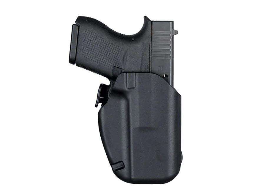 Holsters Safariland Ready Series 571 7TS GLS Slim Holster Micro-Paddle Plain Blk RH M&P Shield 9/40