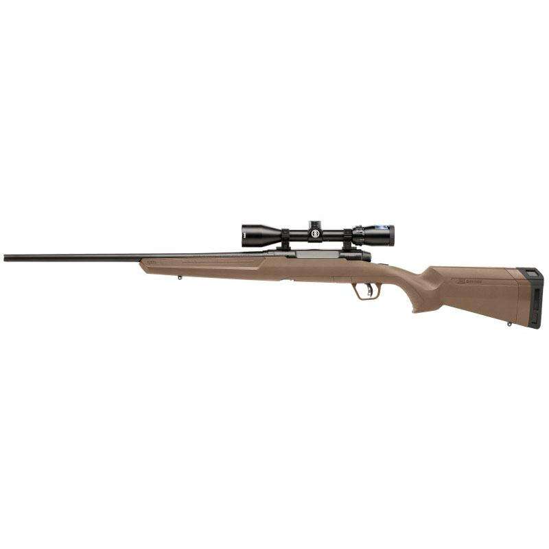 Rifles Long Guns Savage Ready Series 243Win SAVAGE AXIS II XP (FDE) 243 WIN. 22IN BBL 4RD Bushnell Scope