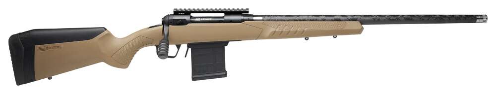 Rifles Long Guns Savage Ready Series Savge 110CarbnTacticalFDE 6.5 PRC SS CarbBrl Acustock/Fit/Trig AICSMAG