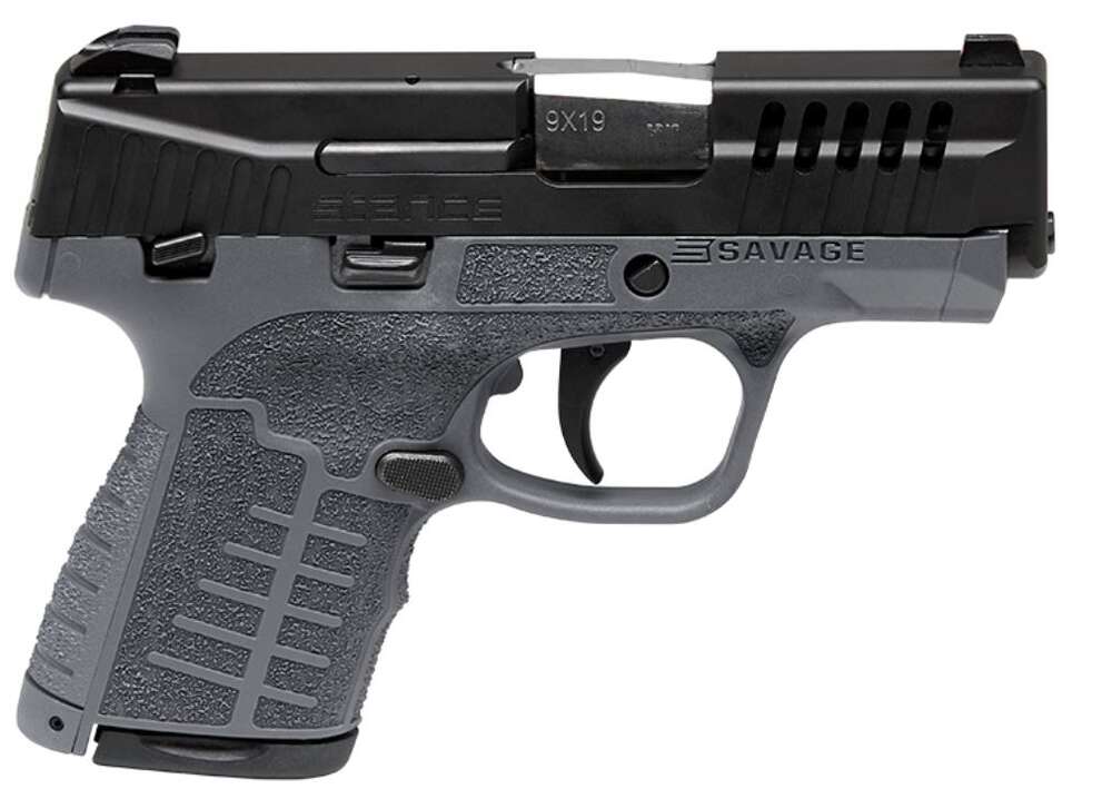 Handguns Savage Ready Series STANCE MC9MS GRY MicroComp SnglStack 7+1/8+1 AmbiMag std3-dot ManThumbSafe