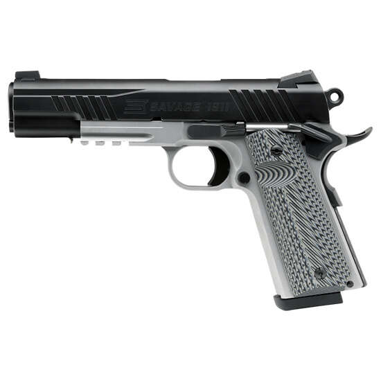 Rifles Long Guns Savage Ready Series 45ACP SAVAGE 1911 GOVT STYLE SEMI- AUTO 45 AUTO 8+1 BLK/STNLS