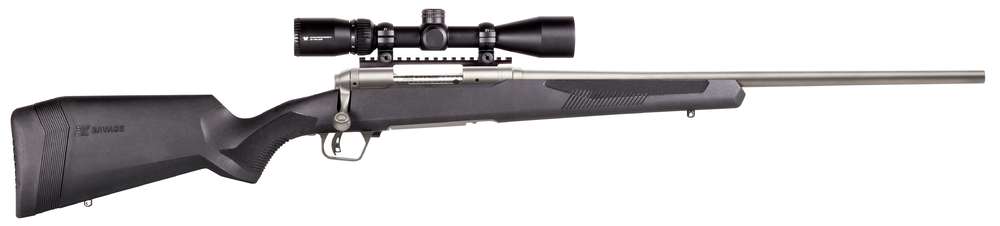 Rifles Long Guns Savage 110 Apex Storm XP 270WSM 110 APEXSTORM XP 270WSM SS PKG • 57348|3-9X40 SCOPE|24" SS BBL