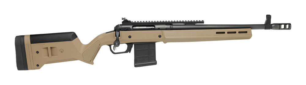 Rifles Long Guns Savage 110 Magpul Scout 300AACBlackout 110 MAGPUL SCOUT 300BLK FDE • 58190