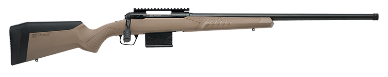 Rifles Long Guns Savage 110 Tactical Desert 300WinMag 110 TACT DESERT 300WIN FDE 24" • 57491 | BLACK BBL/FDE STOCK