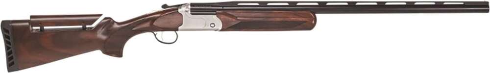 Rifles Long Guns Savage Stevens 555 Trap Compact 12Gauge 555 TRAP COMPACT 12/26 BL/WD • 23224 • Model: Stevens 555 Trap Compact