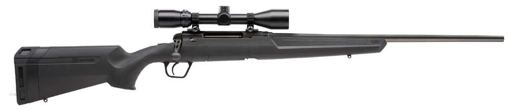 Rifles Long Guns Savage Axis XP 223Rem AXIS 223REM BL/SYN 22" PKG   # • 55823|3-9X40 WEAVER KASPA SCPE