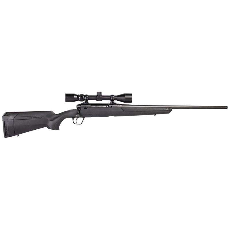 Rifles Long Guns Savage Axis XP 243Win AXIS 243WIN BL/SYN 22" PKG   # • 57258|3-9X40 WEAVER KASPA SCPE