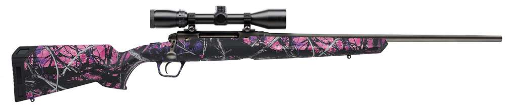 Rifles Long Guns Savage Axis XP Camo Compact 6.5Creedmoor AXIS 6.5CR CPCT MDYGL PKG    # • 57476|3-9X40 WEAVER|MUDDYGIRL