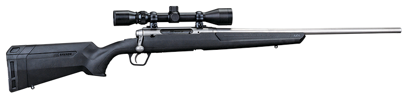 Rifles Long Guns Savage Axis XP 22 250 AXIS 22-250 SS/SYN 22" PKG   # • 57287|3-9X40 WEAVER KASPA SCPE