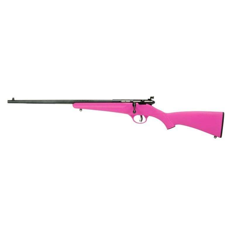 Rifles Long Guns Savage Rascal 22LR RASCAL 22LR CPT PINK LH • 13844|SINGLE SHOT ACCUTRIGGER