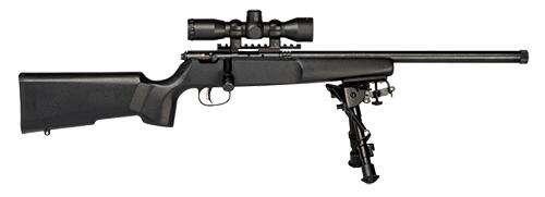 Rifles Long Guns Savage 1rd 22LR SAV 13836 RASCAL     22LR TARGET XP SCP/BIPOD LH • Model: 1rd