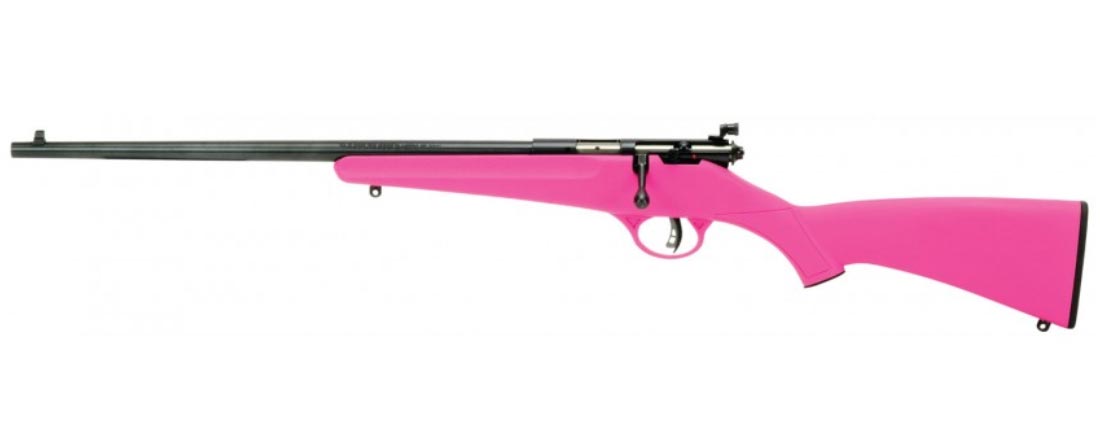 Rifles Long Guns Savage 1rd 44Magnum SAV 13844 RASCAL     22LR PINK LH • Model: 1rd