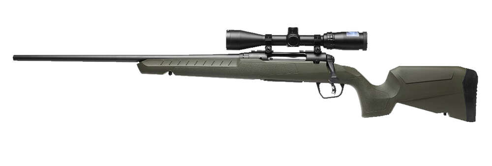 Rifles Long Guns Savage 4+1 308Win SAV 32240 AXIS 2 XP COMBO GREEN COMPACT LH 308