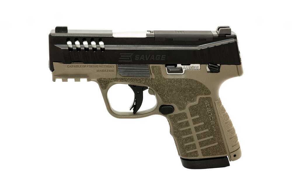 Handguns Savage 3.20" 9mm SAV 67055 STANCE XR MC9MS    9MM 3.2  13+1     FDE