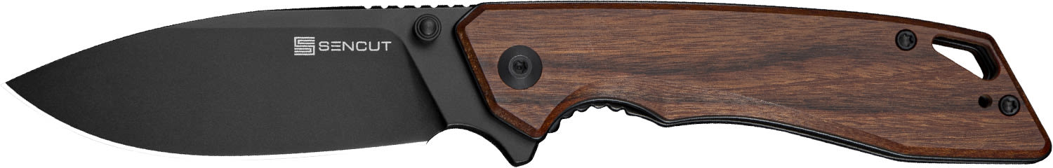 Knives Sencut SEN STRATEX WOOD 3 DROP POINT &bull; Model: 