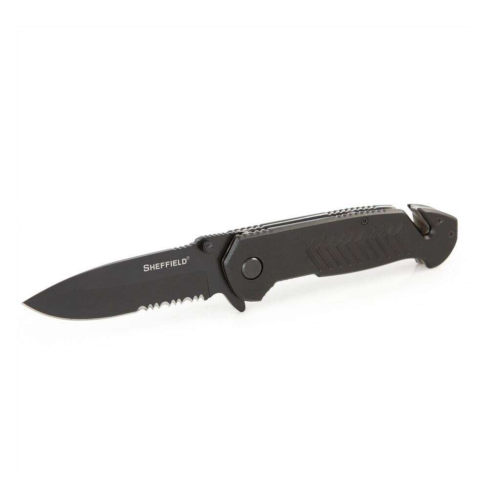 Knives Sheffield 4.50" ALLOY MOAB 3.5IN AUTO EMERGENCY FLD KNF • Model: 4.50"