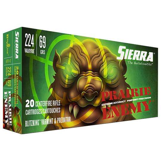 Ammunition Sierra ZPAP M85 224Valkyrie SIE AMMO 224VALK 69GR BLITZ KING 20/10 • Model: ZPAP M85