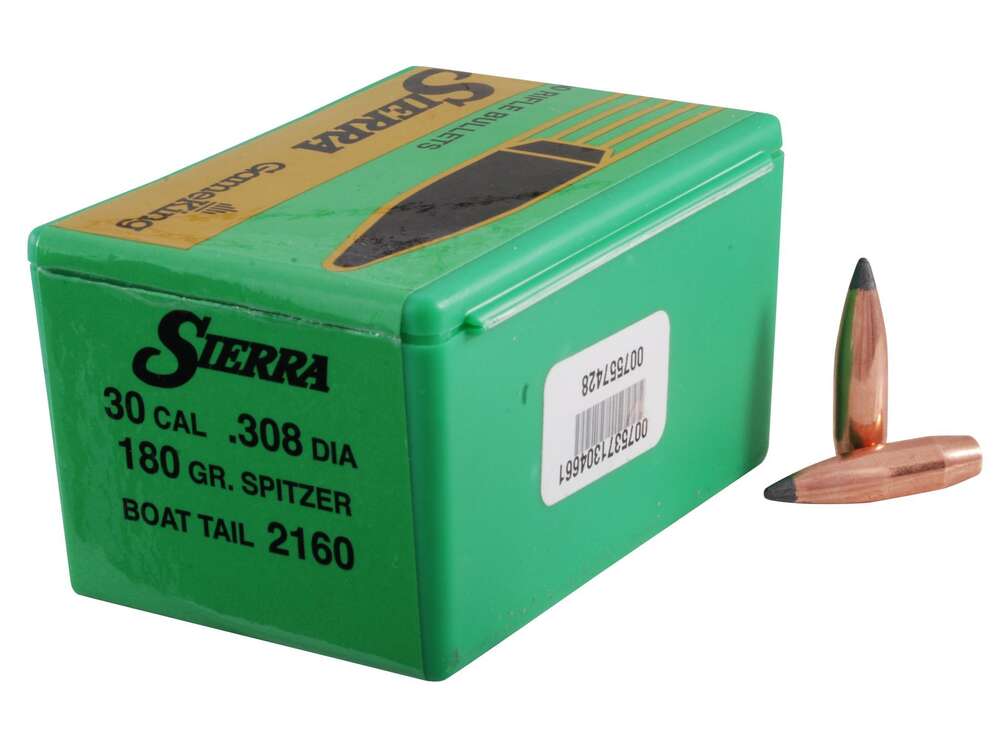 Ammunition Sierra Ready Series 308Win 30 CAL 308DIA 180GR SBT