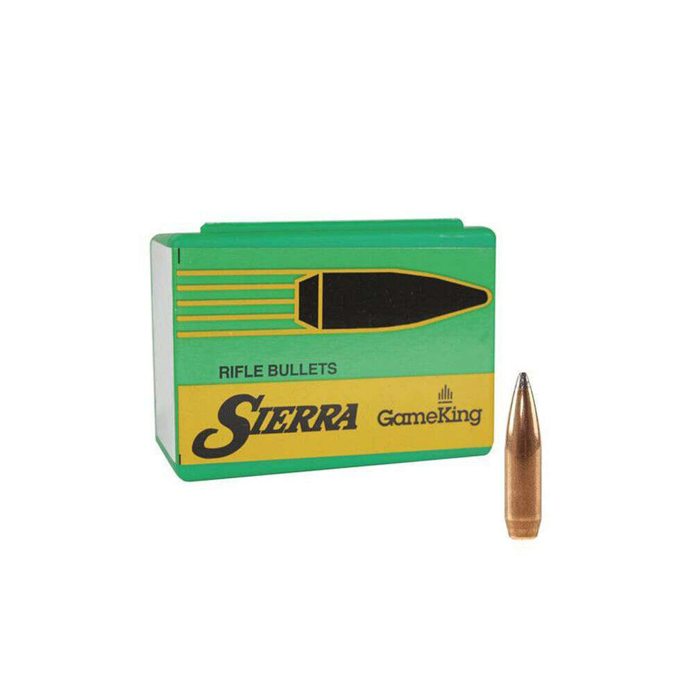 Ammunition Sierra Ready Series .22 Caliber (.224) High Velocity 62 gr.SBT GameKing 500 count bullets