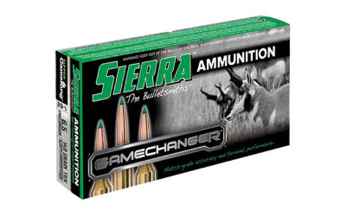 Ammunition Sierra GameChanger 6.5Creedmoor SIERRA GC 6.5CM 140GR TGK 20/200 • Model: GameChanger