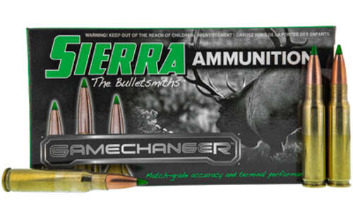 Ammunition Sierra GameChanger 308Win SIERRA GC 308WIN 165GR TGK 20/200