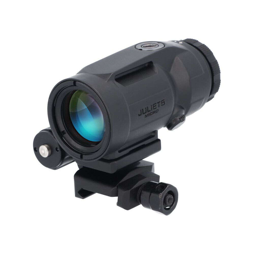 Scopes SigArms 4.50" JULIET5-MICRO MAGNIFIER 5X24MM BLK