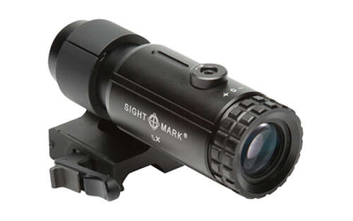 Scopes Sightmark T 5 5X Flip Magnifier SIGHTMARK T-5 MAG W LQD FLIP MNT • Model: T-5 5X Flip Magnifier