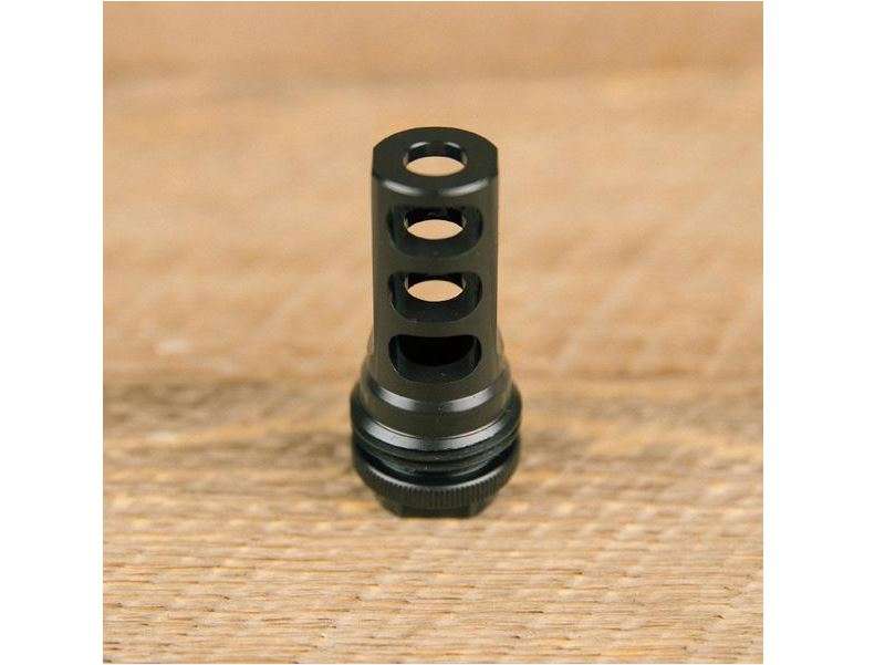 Barrels Choke Tubes SilencerCo ASR Muzzle Brake SCO ASR MUZZLE BRAKE 9/16"X24 .30CAL