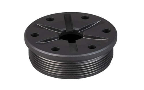 Barrels Choke Tubes SilencerCo Bravo Front Cap SCO BRAVO FRONT CAP .30CAL BLACK