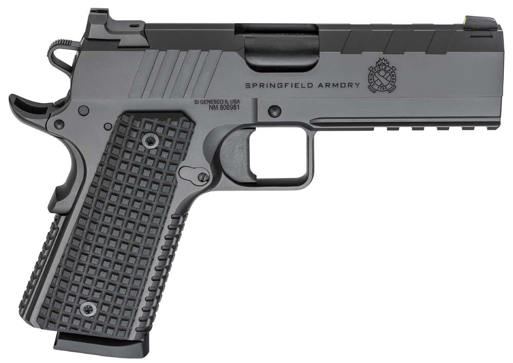 Handguns Springfield Ready Series 45ACP Springfield Emissary 1911 Pistol .45 ACP 4.25 BLK 2-8 Rnd Mags