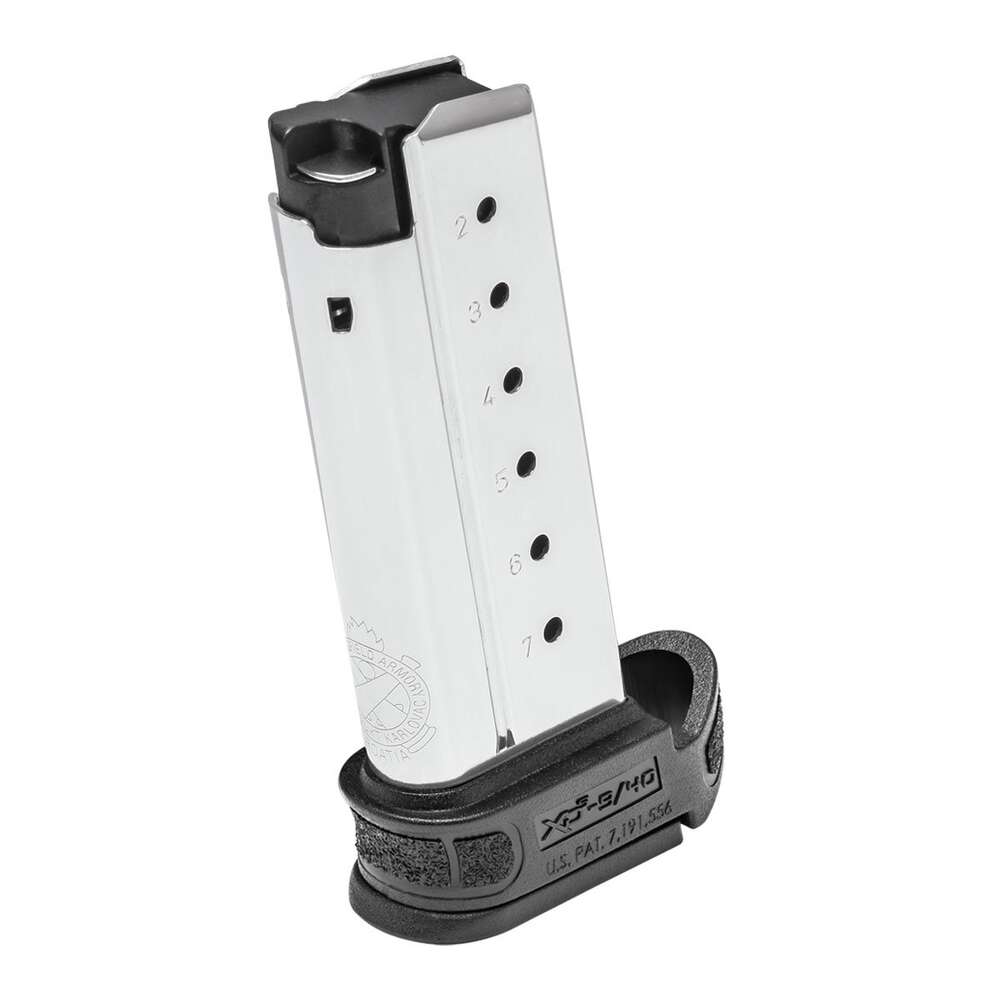 Magazines Springfield Ready Series 40SW .40 S&W 7-ROUND XD-S MOD.2 MAGAZINE W/BLACK SLEEVE