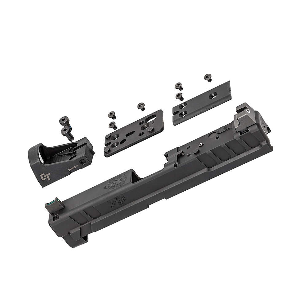 Parts Springfield XD Slide Assembly 9MM 4" SPRGFLD XD SLIDE ASSY 9MM 4" W/ CT • Model: XD Slide Assembly 9MM 4"