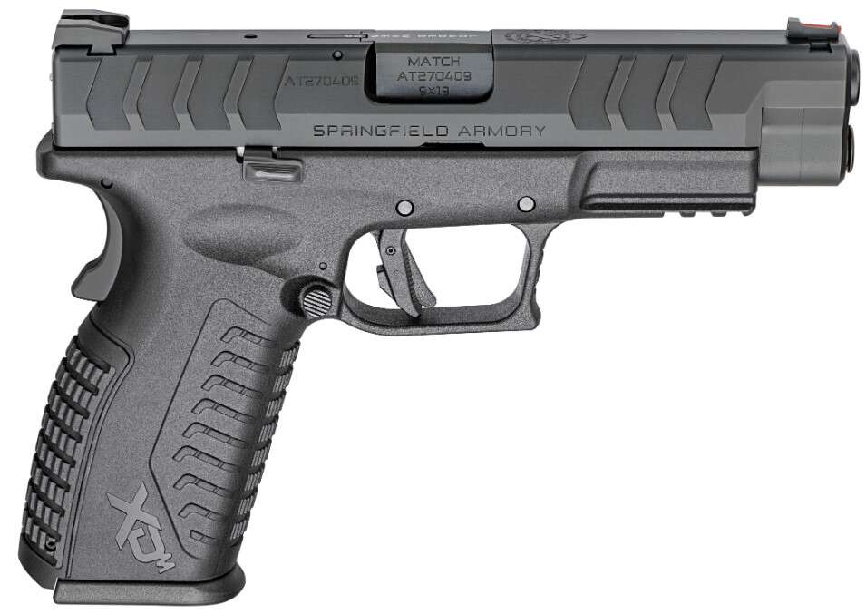 Handguns Springfield XDM 9mm SPRGFLD XDM ELITE 9MM 4.5" BLK 10RD