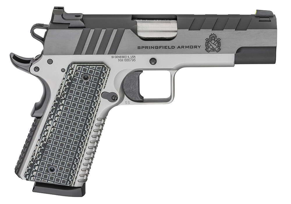 Handguns Springfield 4.25" 45ACP SPG PX9218L        45 1911 EMISSARY    4.25 8R BLK • Model: 4.25"