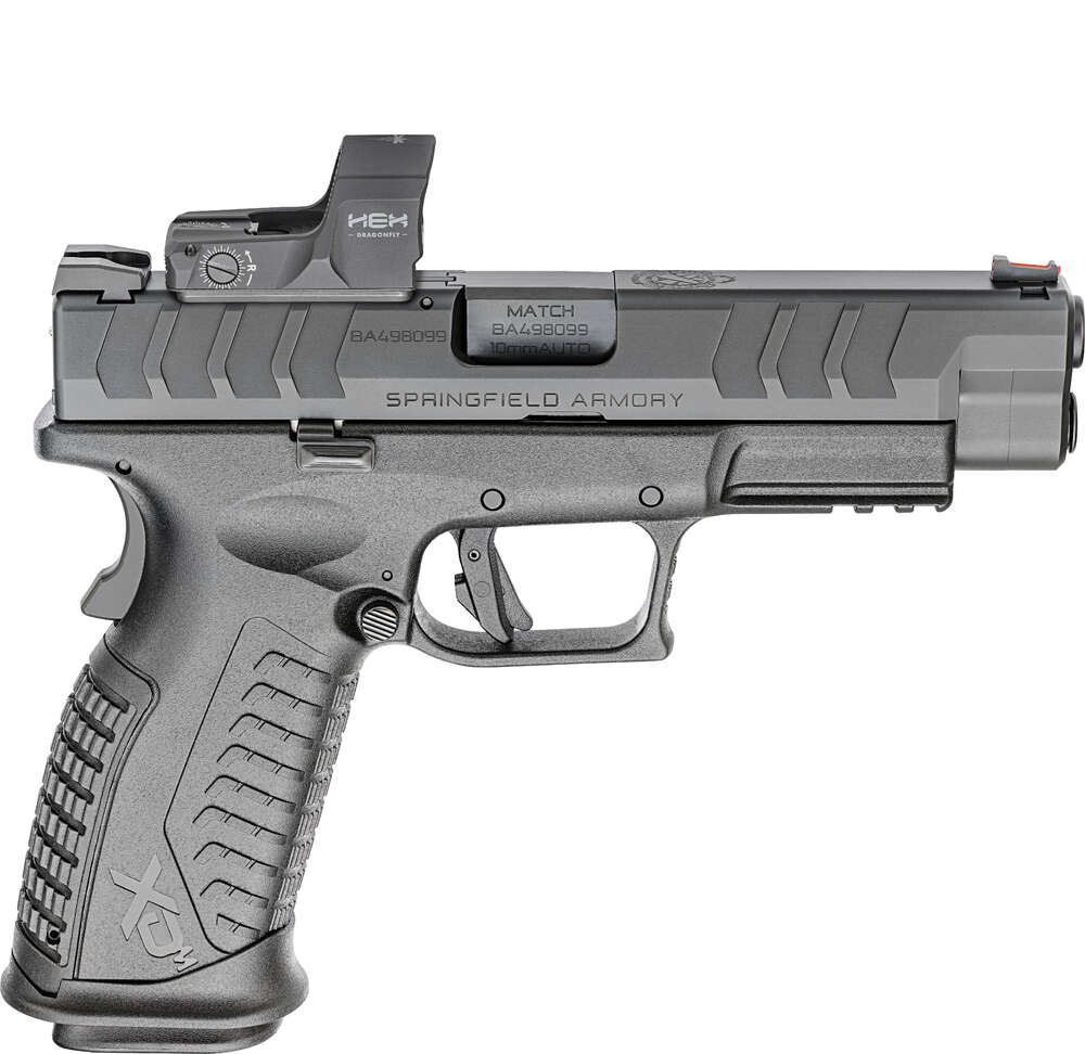 Handguns Springfield 4.50" 10mm SPG XDME94510BHCOSPD  10M ELT  4.5 DRFY    16R BLK • Model: 4.50"