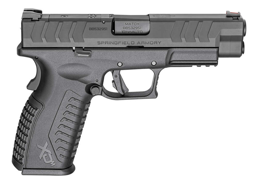 Handguns Springfield 4.50" 10mm SPG XDME94510BHCOSP15 10M ELT  4.5         15R BLK &bull; Model: 4.50"