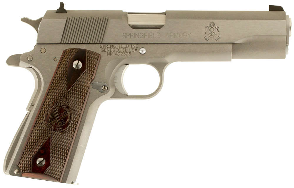 Handguns Springfield 5" 45ACP SPG PB9151LCA      45 1911 MILSPEC   *CA*   7R SS • Model: 5"