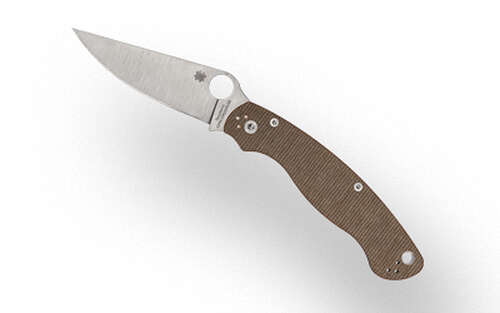 Knives Spyderco Manix 2 SPYDERCO MANIX 2 BRN CANVAS CPM