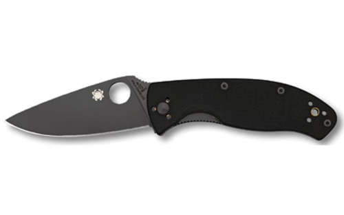 Knives Spyderco Tenacious SPYDERCO TENACIOUS G-10 PLAIN BLK