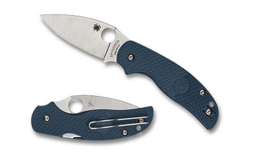 Knives Spyderco Sage 5 Lightweight SPYDERCO SAGE 5 LTWT 3" BLUE • Model: Sage 5 Lightweight