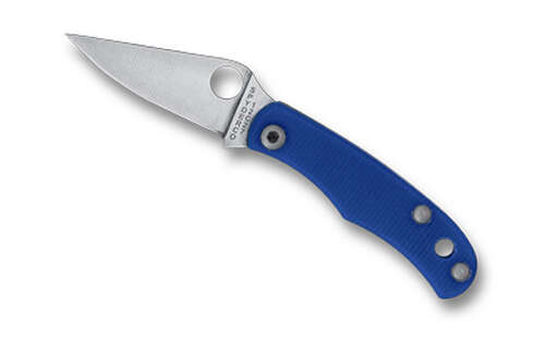 Knives Spyderco BUG SPYDERCO BUG G-10 1.27" BLUE • Model: BUG